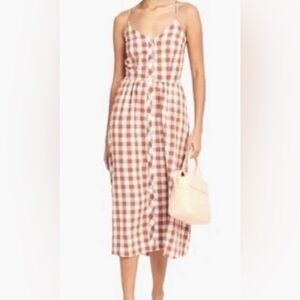 a new day Checkered Midi Dress
